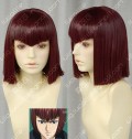 The Prince of Tennis Mukahi Gakuto Styled Short Dark Red Cosplay Party Wig