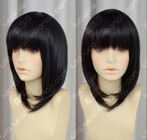 Another Misaki Mei 40cm Short Black Cosplay Party Wig