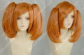 Vampire Knight Touya Rima Golden Orange Cosplay Party Wig w/Ponytails