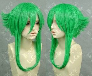 Vocaloid Gumi Megpoid Pure Green Cosplay Party Wig