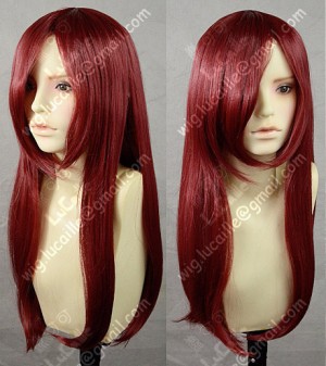 Naruto Uzumaki Nagato 60cm Straight Dark Red Cosplay Party Wig