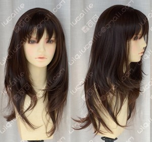 4 Colour Office Lady Style Wavy Daily Cosplay Party Wig