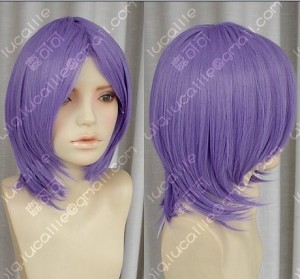 Young Girls Mauve Lolita Cosplay Party Wig