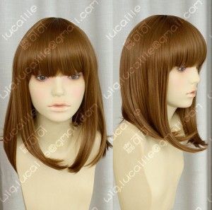 4 Color Youth Girl Loita Style 50cm Brown Daily Cosplay Party Wig