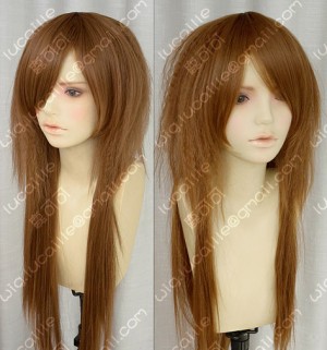4 Color Youth Girl Punk Style 60cm Brown Daily Cosplay Party Wig