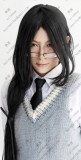 Ancient Times 100cm Straight Black Cosplay Wig