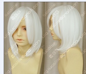 Bleach Ichimaru Gin White Cosplay Party Wig