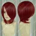 Young Girls Dark Red Lolita Cosplay Party Wig