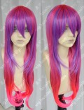 ZYR Ayamo Fashion Neon Lights Style 90cm Wavy Party Cosplay Wig