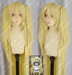 To Love-Ru Golden Darkness Yami 120cm Blonde Lolita Cosplay Party Wig