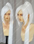 Ancient Times Ponytail Style White Color Cosplay Party Wig