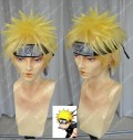 Naruto Uzumaki Naruto Lemon Yellow Short Cosplay Party Wig
