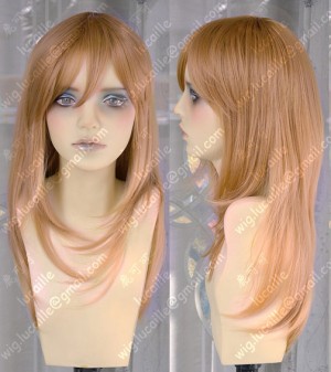 Ayamo Fashion Sunset Color 60cm Straight Cosplay lolita Party Wig