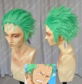 ONE PIECE Roronoa Zoro Spring Green Style Cosplay Party Wig