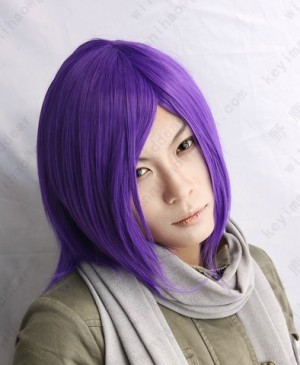 Kuroko's Basketball Murasakibara Atsushi Purple Gradient Cosplay Party Wig