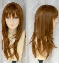 4 Color Youth Girl Office Lady Style Z Skin Top 60cm Brown Wavy Daily Cosplay Party Wig