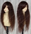 4 Color Youth Girl Loita Style 70cm Warm Brown Wavy Daily Cosplay Party Wig