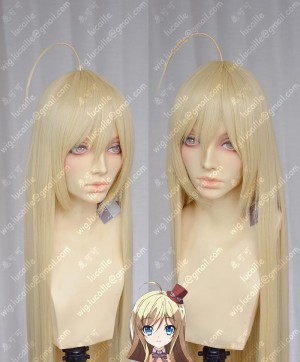 Noucome Chocolat Shokora 100cm Milk Golden With Stay Hair Cosplay Party Wig