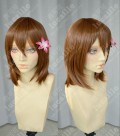 Pupa Yume Hasegawa Brown Short Cosplay Party Wig