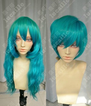 Ayamo Style Tokyo Fashion Miku Style Turquoise Color Couples Daily Cosplay Party Wig