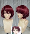 Yamada-kun and the Seven Witches Miyabi Ito Bordeaux Short Cosplay Party Wig