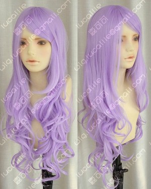 ZYR Ayamo Fashion Light Purple 90cm Wavy Party Cosplay Wig