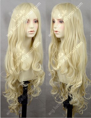 Touhou Project Marisa Kirisame 1m Milky Blonde Cosplay Wig