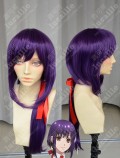 Kamigami no Asobi: Ludere deorum Yui Kusanagi Deep Royal Purple 60cm Straight Cosplay Party Wig
