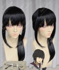 Barakamon Tamako Arai Black 60cm Straight Ponytail Style Cosplay Party Wig