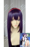 Yamada-kun and the Seven Witches Mikoto Asuka Purple 100cm Cosplay Party Wig