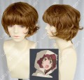 Is It Wrong to Try to Pick Up Girls in a Dungeon? Liliruca Arde Short Brown Daily Curly Cosplay Party Wig