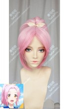 Yamada-kun and the Seven Witches Maria Sarushima Rose Pink Ponytail Cosplay Party Wig