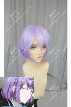 Yamada-kun and the Seven Witches Nene Odagiri Lavender Short Cosplay Party Wig