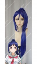 Love Live! Sunshine!! Matsuura kanan Oriental Blue Ponytail Style Cospaly Party Wig