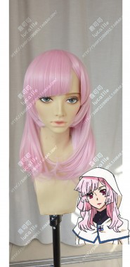 Concrete Revolutio Emi Kino Pink Mix Violet 60cm Straight Cosplay Party Wig