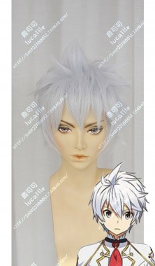 Undefeated Bahamut Chronicle Lux Arcadia Wisteria Mist Short Cosplay Patry Wig