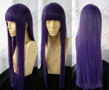 Umineko no Naku Koro ni Frederica Bernkastel 100cm Dark Purple Cosplay Party Wig