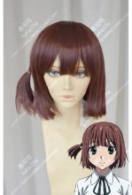 Taboo Tattoo Tōko Ichinose Coffee Red Ponytail Cosplay Party Wig