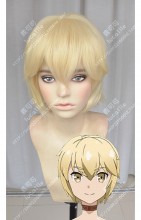 Grimoire of Zero Albus Miiky Blond Short Cosplay Party Wig