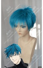 ACCA: 13-Territory Inspection Dept. Nino Dodgerblue Short Cosplay Party Wig