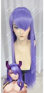 Onmyoji Yaksha Kakusei Awakening Style Light Purple 100cm Straight Cosplay Party Wig
