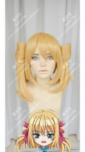 Clockwork Planet Marie Bell Breguet Golden Ponytails Style Cosplay Party Wig