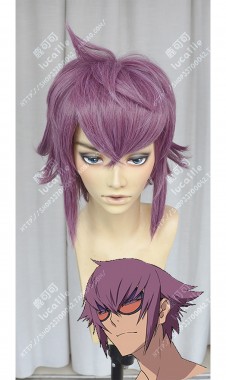 Re:CREATORS Yūya Mirokuji Orchid Purple Short Cosplay Party Wig