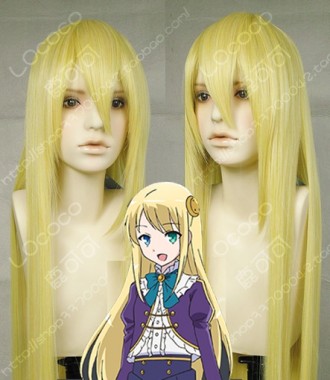 In Another World With My Smartphone Yumina Urnea Belfast Gloden 100cm Straight Party Cosplay Wig