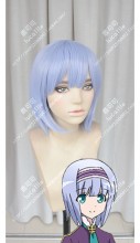In Another World With My Smartphone Linze Silhoueska Salvia Blue Short Cosplay Party Wig