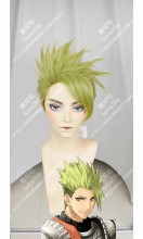 Fate/Apocrypha Rider of Red Achilles Chartreuse Yellow Full Back Style Cosplay Party Wig