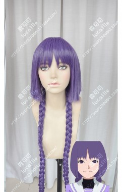 Boruto: Naruto Next Generations Kakei Sumire Shigaraki Sumire 100cm Purple Ponytail Style Cosplay Party Wig