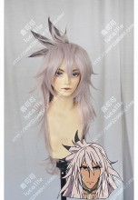 Discount Fate/Apocrypha Saber of Black Siegfried Champagne 80cm Curly Cosplay Party Wig