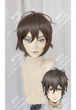 Code: Realize − Guardian of Rebirth Arsène Lupin Coffee Mix Brown Short Cosplay Party Wig