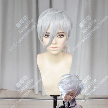 Land of the Lustrous Antarcticite Ice White Mix Flash Silk Cosplay Party Wig